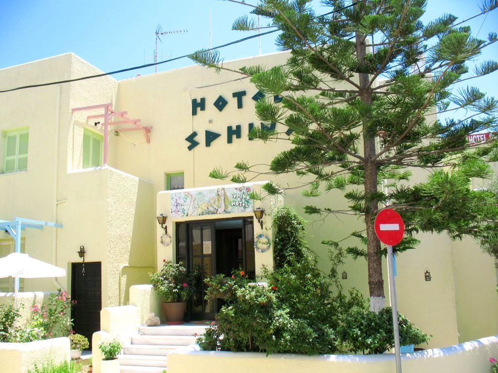 Hotel Sphinx Naxos City Bagian luar foto